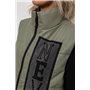 Жилетка жіноча демісезонна, колір хакі, 257R93-1 257R93-1 AGER фото - Luxbikini