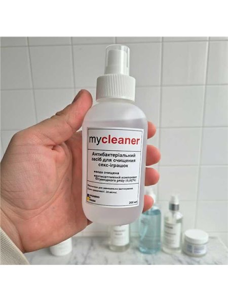 Антибактеріальний спрей для очищення секс-іграшок "MyCleaner" — 200 мл X00001177 China фото - Luxbikini