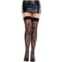 Панчохи Leg Avenue Worship Me Cross Net Thigh Highs One Size SX2762 Leg Avenue (США) фото - Luxbikini