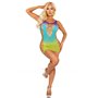 Сукня Leg Avenue Seamless Ombre Faux Lace Up Mini Dress One Size Ocean SX2775 Leg Avenue (США) фото - Luxbikini