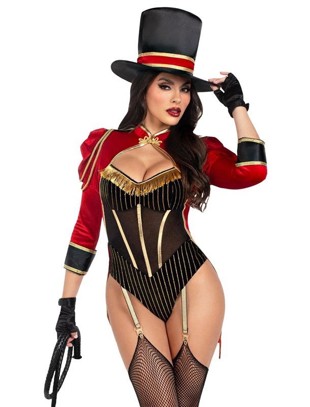 Костюм циркачки Leg Avenue Ravishing Ringmaster Bodysuit M SX2786 Leg Avenue (США) фото - Luxbikini