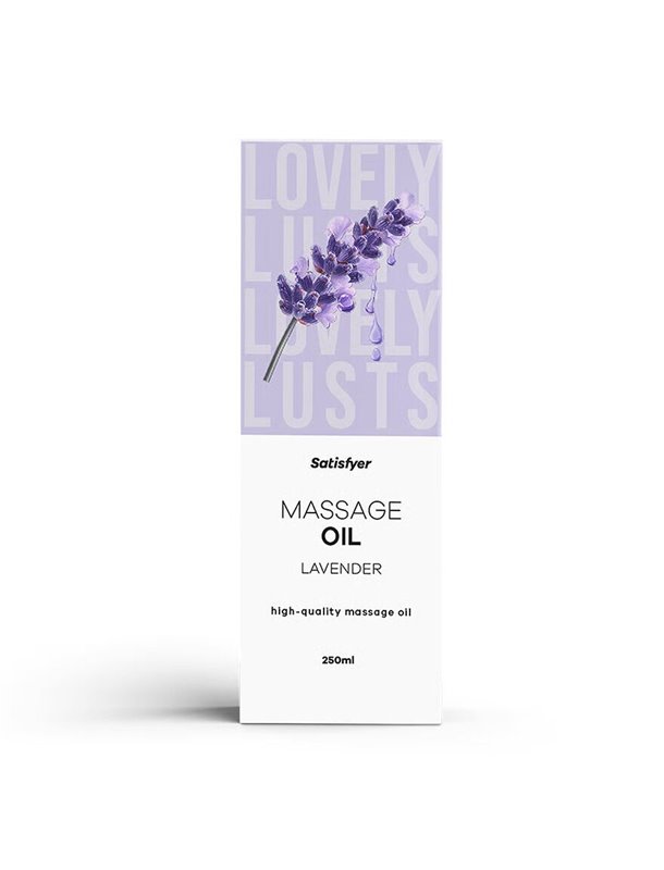 Масажна олія Satisfyer Massage Oil Lavender 250 мл SX2703 Satisfyer (Німеччина) фото - Luxbikini
