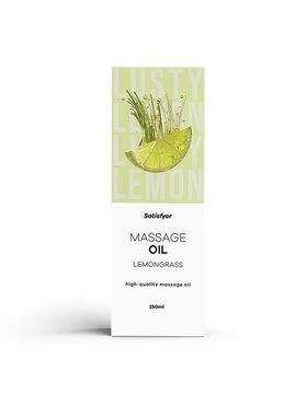 Масажна олія Satisfyer Massage Oil Lemongrass 250 мл SX2704 Satisfyer (Німеччина) фото - Luxbikini