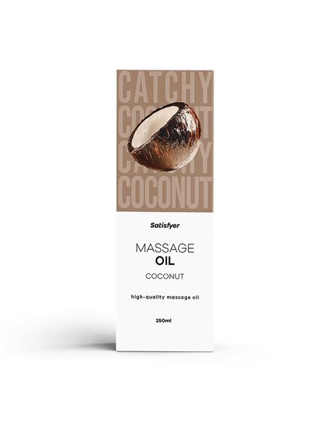 Масажна олія Satisfyer Massage Oil Coconut 250 мл SX2706 Satisfyer (Німеччина) фото - Luxbikini