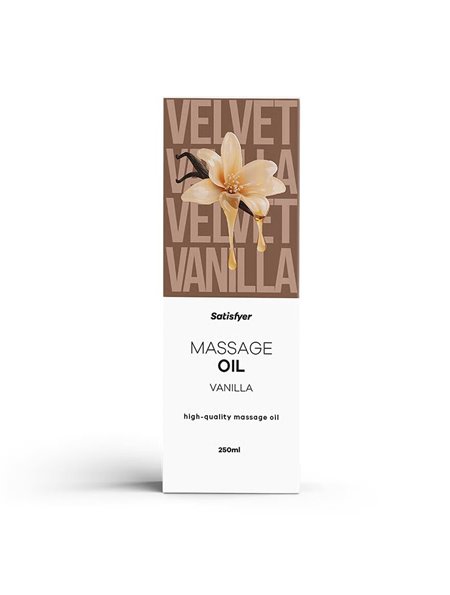 Масажна олія Satisfyer Massage Oil Vanilla 250 мл SX2707 Satisfyer (Німеччина) фото - Luxbikini