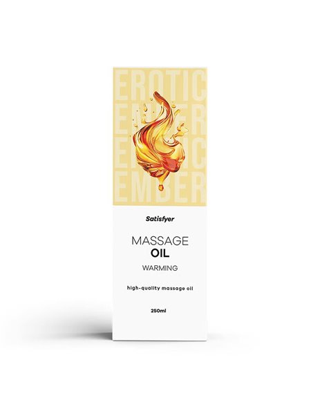 Масажна олія Satisfyer Massage Oil Warming 250 мл SX2710 Satisfyer (Німеччина) фото - Luxbikini
