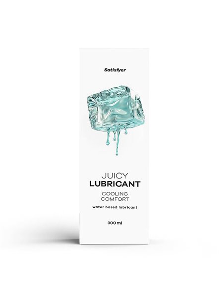 Лубрикант на водній основі Satisfyer Juicy Lubricant Cooling Comfort water based 300 мл SX2714 Satisfyer (Німеччина) фото - L...