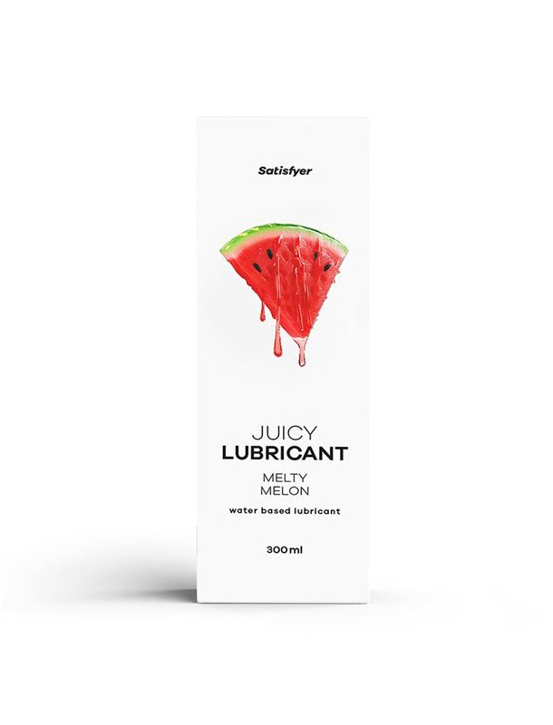 Лубрикант на водній основі Satisfyer Juicy Lubricant Melty Melon water based 300 мл SX2721 Satisfyer (Німеччина) фото - Luxbi...