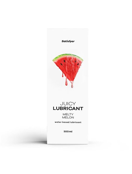 Лубрикант на водній основі Satisfyer Juicy Lubricant Melty Melon water based 300 мл SX2721 Satisfyer (Німеччина) фото - Luxbi...