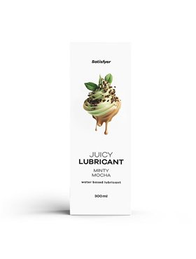 Лубрикант на водній основі Satisfyer Juicy Lubricant Minty Mocha water based 300 мл SX2727 Satisfyer (Німеччина) фото - Luxbi...