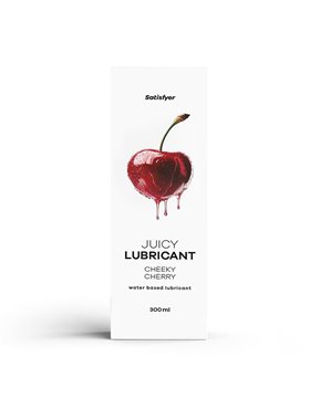 Лубрикант на водній основі Satisfyer Juicy Lubricant Cheeky Cherry water based 300 мл SX2728 Satisfyer (Німеччина) фото - Lux...