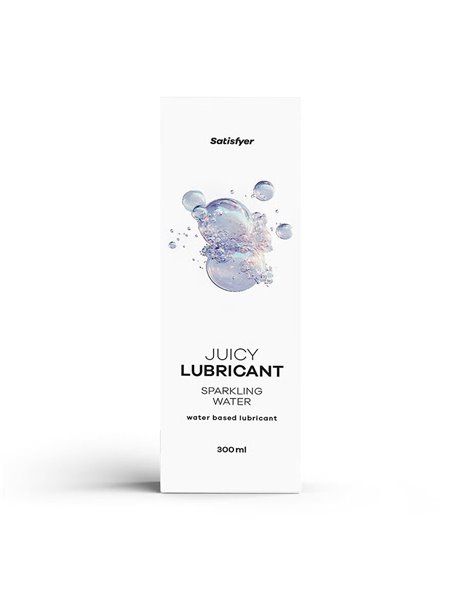 Лубрикант на водній основі Satisfyer Juicy Lubricant Sparkling Water water based 300 мл SX2729 Satisfyer (Німеччина) фото - L...