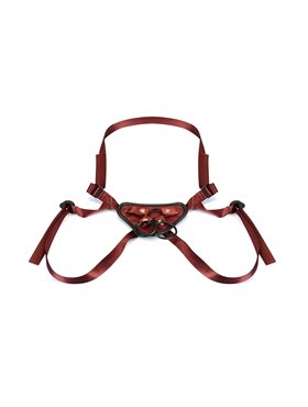 Трусики для страпона Liebe Seele Wine Red Strap-on Harness SX2812 Liebe Seele (Японія) фото - Luxbikini