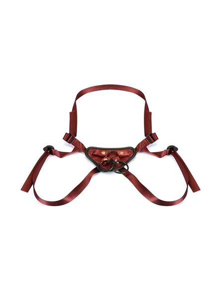 Трусики для страпона Liebe Seele Wine Red Strap-on Harness SX2812 Liebe Seele (Японія) фото - Luxbikini