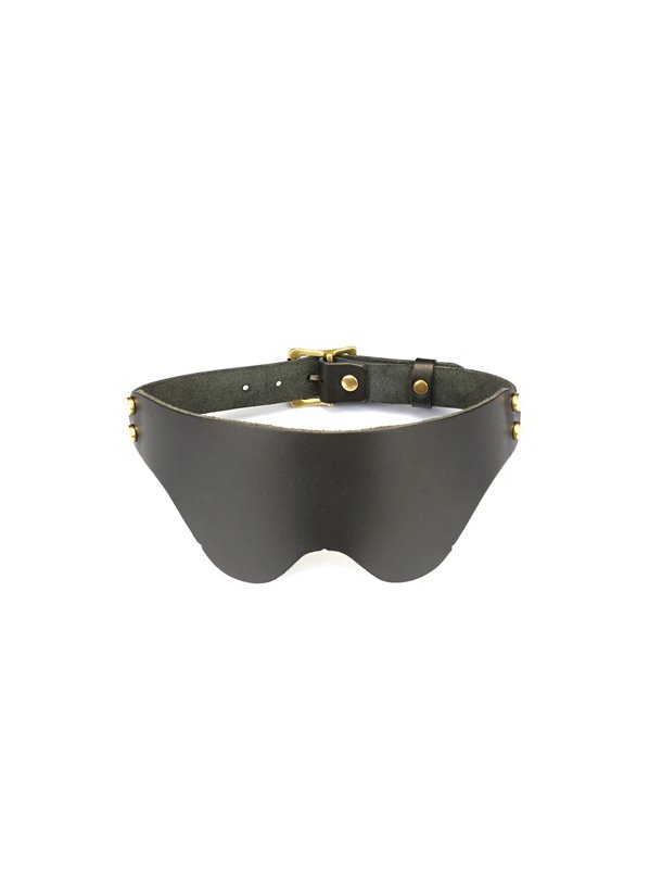 Шкіряна маска на очі Liebe Seele Samurai Blindfold SX2814 Liebe Seele (Японія) фото - Luxbikini