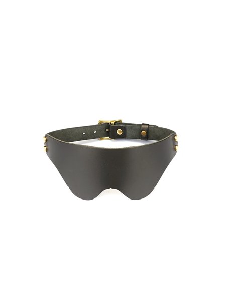 Шкіряна маска на очі Liebe Seele Samurai Blindfold SX2814 Liebe Seele (Японія) фото - Luxbikini