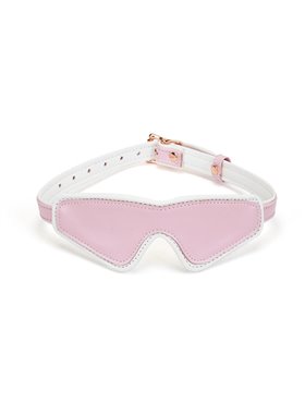 Шкіряна маска на очі Liebe Seele White & Pink Fairy Goat Leather Blindfold SX2824 Liebe Seele (Японія) фото - Luxbikini