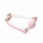 Кляп Liebe Seele White & Pink Fairy Goat Leather Ball Gag SX2825 Liebe Seele (Японія) фото - Luxbikini