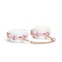Наручники Liebe Seele White & Pink Fairy Goat Leather Hand Cuffs SX2827 Liebe Seele (Японія) фото - Luxbikini