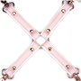 Хрестовина Liebe Seele White & Pink Leather Hogtie SX2830 Liebe Seele (Японія) фото - Luxbikini