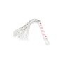 Флогер Liebe Seele White & Pink Leather Flogger SX2832 Liebe Seele (Японія) фото - Luxbikini