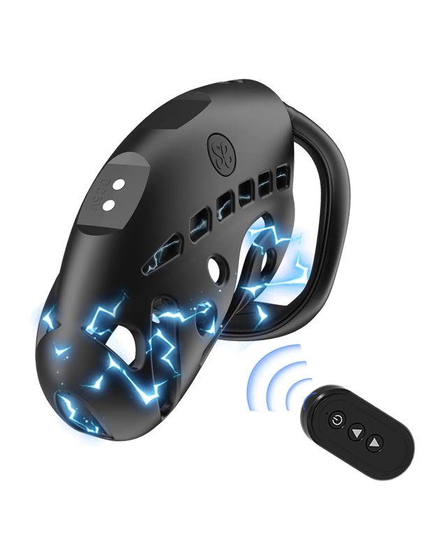 Клітка для члена з електростимуляцією LOCKINK SEVANDA Nautilus Estim Chastity Cage SX2838 LOCKINK (Китай) фото - Luxbikini