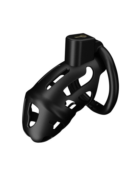 Клітка для пеніса LOCKINK SEVANDA Plastic Penis Chastity Cage, чорна, 3 кільця різних розмірів SX2841 LOCKINK (Китай) фото - ...