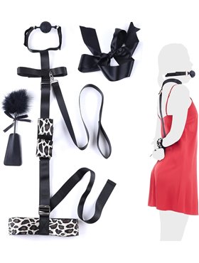 БДСМ-набір LOCKINK YEAHWOW Armbinder Restraint Set Black SX2843 LOCKINK (Китай) фото - Luxbikini