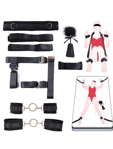 БДСМ-набір LOCKINK YEAHWOW Bed Restraint set SX2844 LOCKINK (Китай) фото - Luxbikini