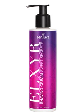 Крем для гоління Sensuva ELXYR Shaving Cream - Sweet Secrets (236 мл) SX2880 Sensuva (США) фото - Luxbikini