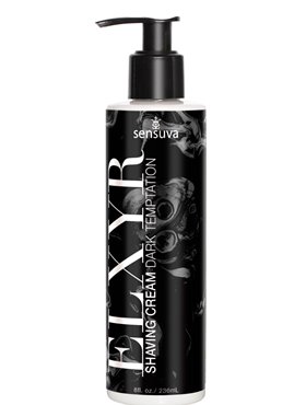 Крем для гоління Sensuva ELXYR Shaving Cream - Dark Temptations (236 мл) SX2882 Sensuva (США) фото - Luxbikini