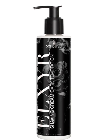 Крем для гоління Sensuva ELXYR Shaving Cream - Dark Temptations (236 мл) SX2882 Sensuva (США) фото - Luxbikini