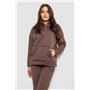 Спортивний костюм жіночий на флісі, колір шоколадний, 257R85 257R85 AGER фото - Luxbikini
