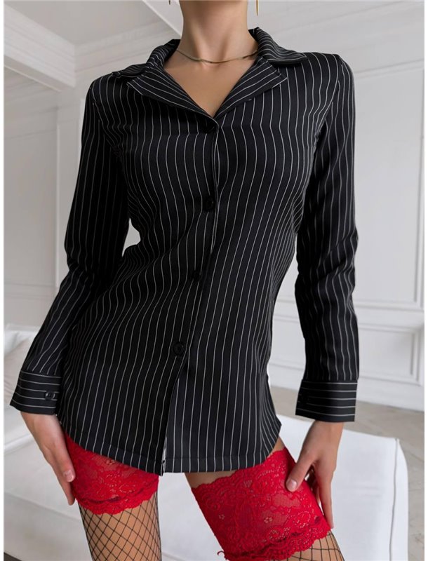 Сукня-сорочка у полоску DO3852 DO3852 Ghazel фото - Luxbikini