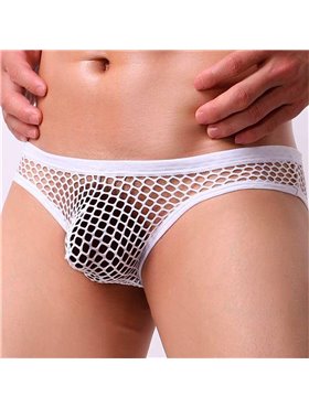 Чоловічі труси в сітку "Clever-Menmode" - Білий - L-XL X0000668-2 China фото - Luxbikini