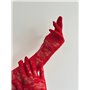 Мереживні червоні рукавички довгі AS3890/1 AS3890/1-універсал Ghazel фото - Luxbikini