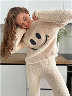 Піжама DO2506 (Бежевий Смайл) DO2506 Ghazel фото - Luxbikini