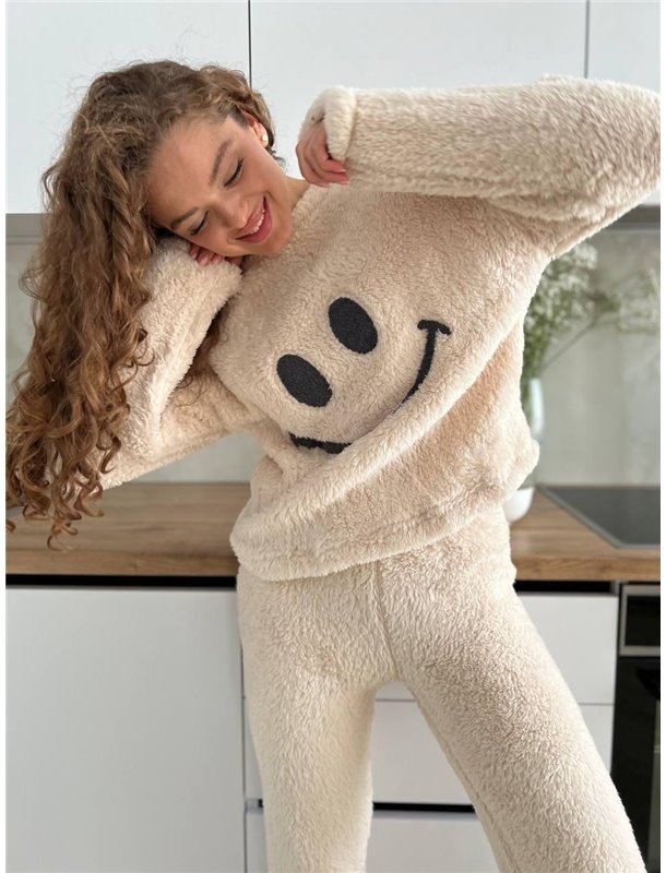 Піжама DO2506 (Бежевий Смайл) DO2506 Ghazel фото - Luxbikini