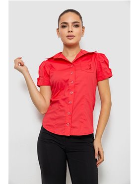 Сорочка жіноча однотонна, колір блакитний, 230R070 230R070 AGER фото - Luxbikini