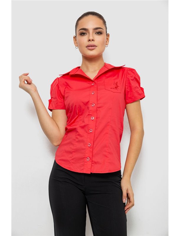 Сорочка жіноча однотонна, колір блакитний, 230R070 230R070 AGER фото - Luxbikini