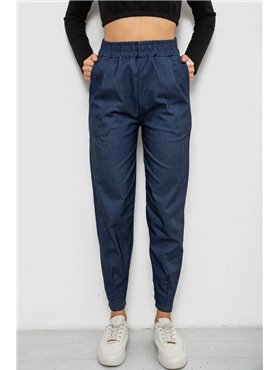 Штани жіночі утеплені, колір синій, 157R327-1 157R327-1 AGER фото - Luxbikini