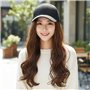 Перука кепка з хвилястим волоссям 60 см Шатенка X00001186-2 China фото - Luxbikini
