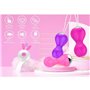Вагінальні кульки Кегеля з вібрацією 12 режимів Рожевий X00001187-1 China фото - Luxbikini