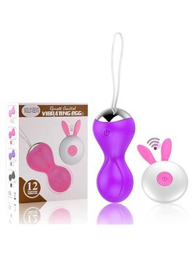 Вагінальні кульки Кегеля з вібрацією 12 режимів Фіолетовий X00001187-2 China фото - Luxbikini