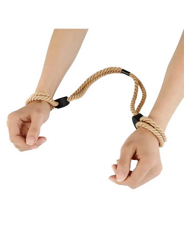 Універсальні наручники для рук і ніг БДСМ Бежевий - Садо-мазо X00001190-3 China фото - Luxbikini