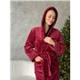 Халат DO2669/7 Бордо DO2669/7 Ghazel фото - Luxbikini