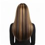 Довга перука з прямого штучного волосся омбре 70 см Каштановий з Блонд X00001200 China фото - Luxbikini