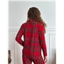 Піжама у велику червону клітинку DO3893 Ghazel фото - Luxbikini