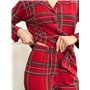 Піжама у велику червону клітинку DO3893 Ghazel фото - Luxbikini