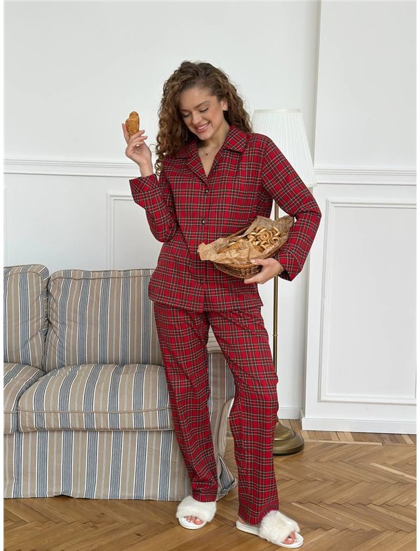 Піжама червона DO3813/1 DO3813/1 Ghazel фото - Luxbikini